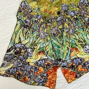 Van Gogh “Irises” Silk Scarf